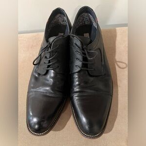 Steve Madden men’s black cap derby oxfords 11.5